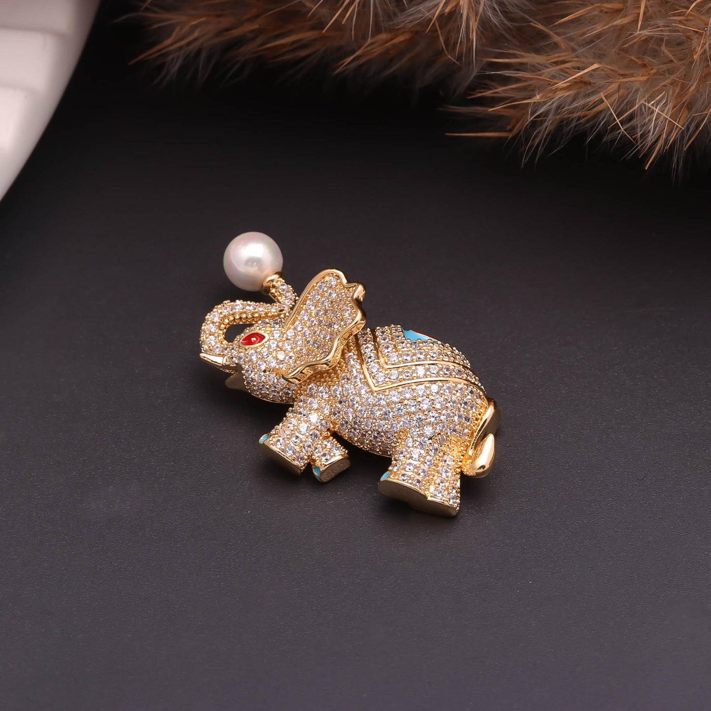 The Imperial Tusk Brooch