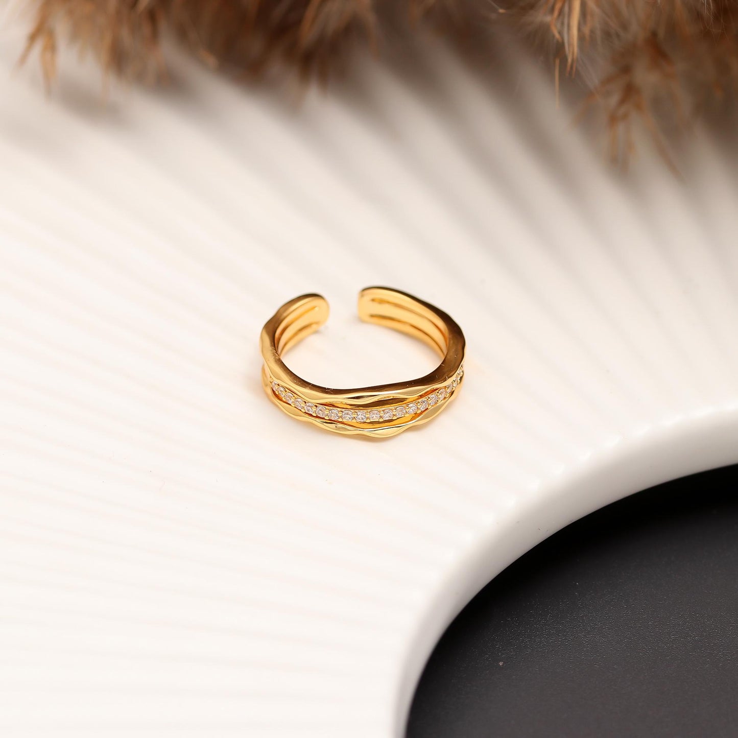 Petal Crown Ring