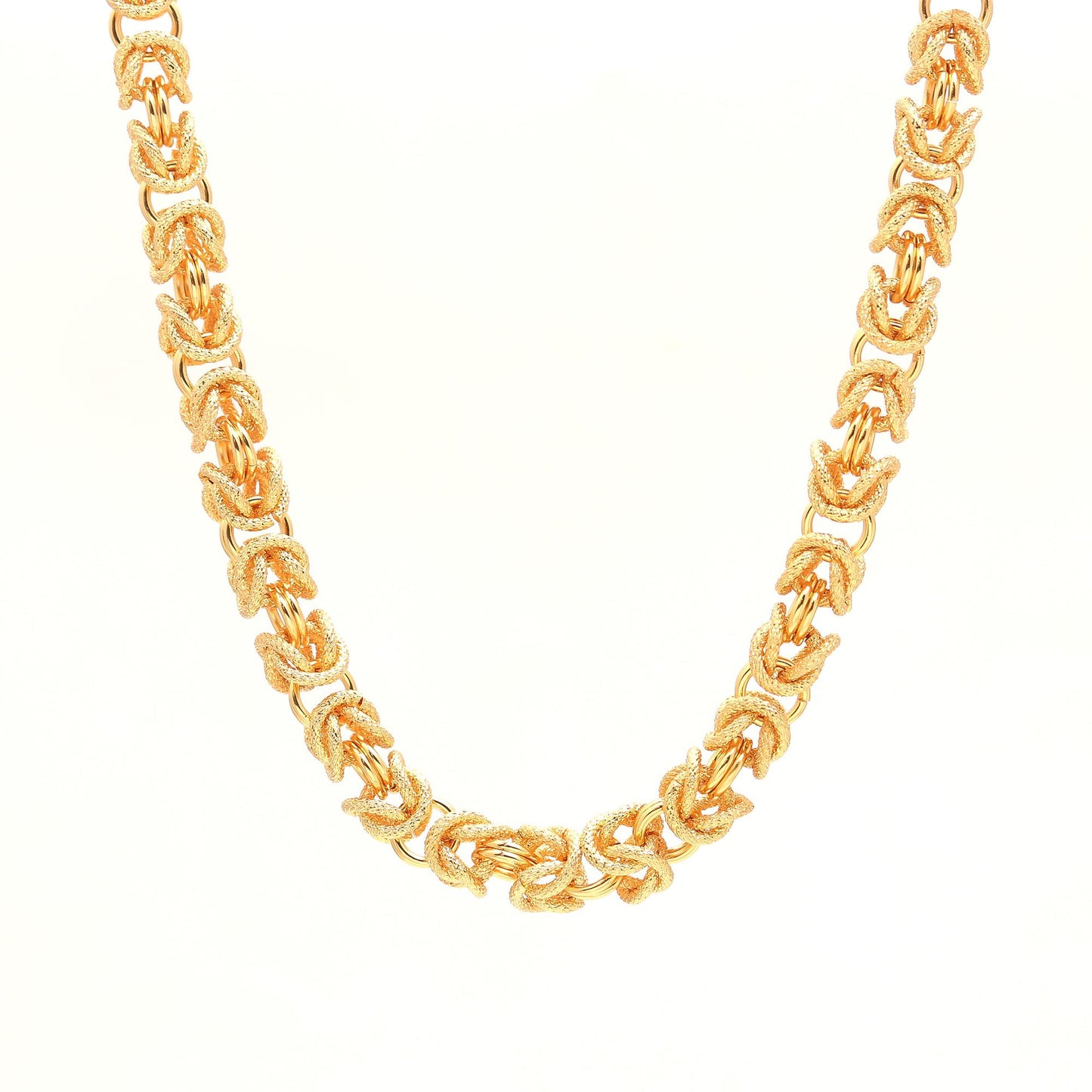Designer Gold Link Chain Necklace for Men & Women | Heavy Statement Jewelry | Stylish Fashion Chain