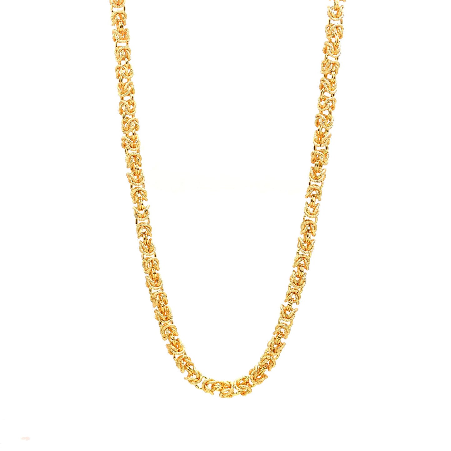 Designer Gold Link Chain Necklace for Men & Women | Heavy Statement Jewelry | Stylish Fashion Chain
