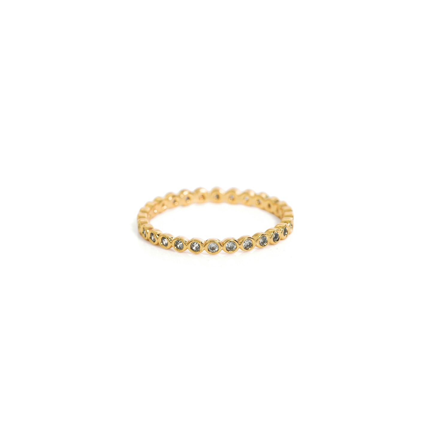 The Scalloped Eternity Band
