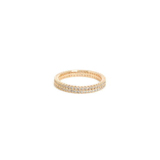 Twin Sparkle Ring