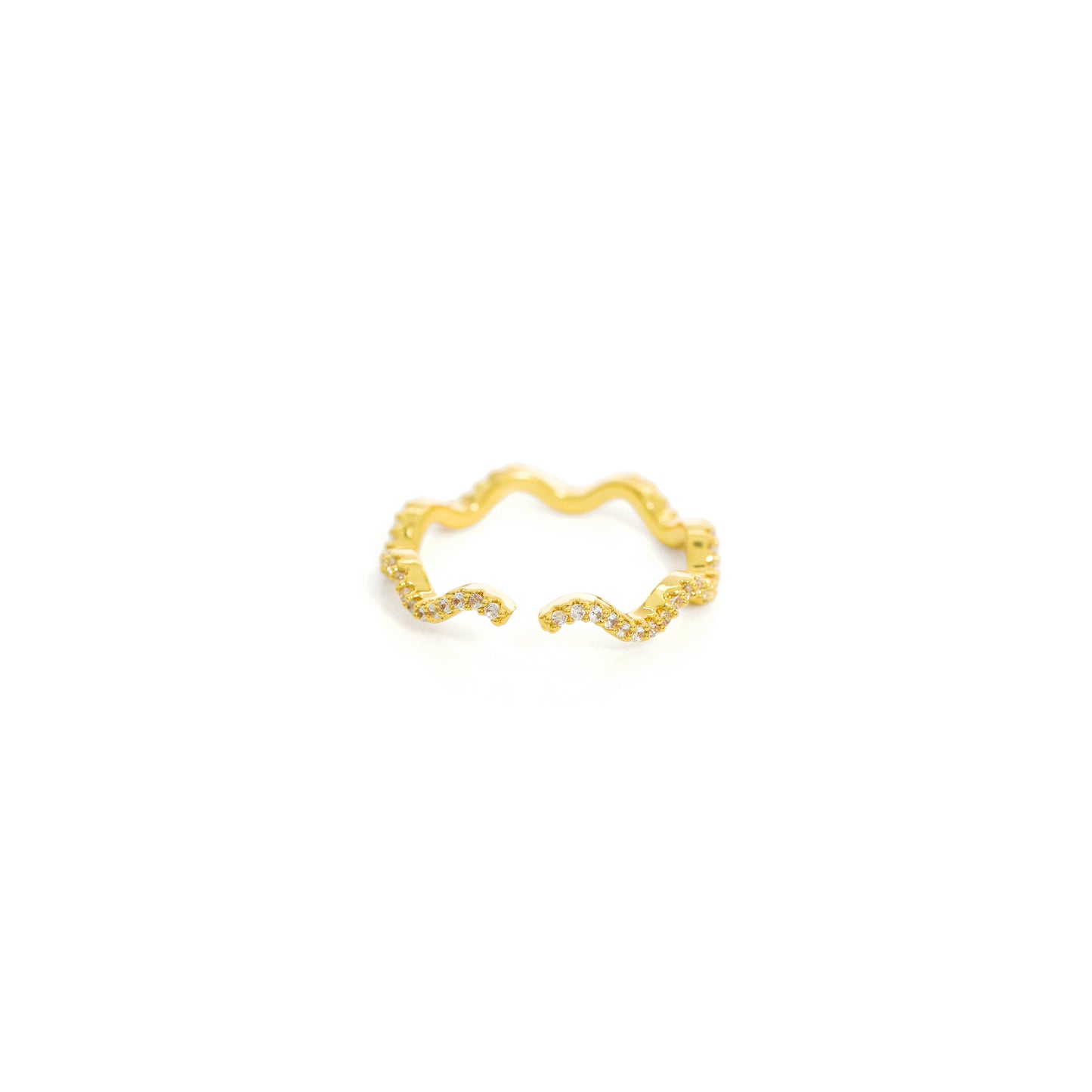 Serpentine Sparkle Ring