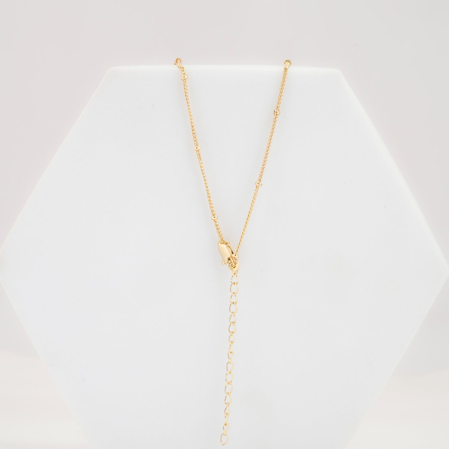 Pendant Necklace for Women | Elegant Rectangle Pendant with Red Stone | Stylish Everyday and Party Jewelry