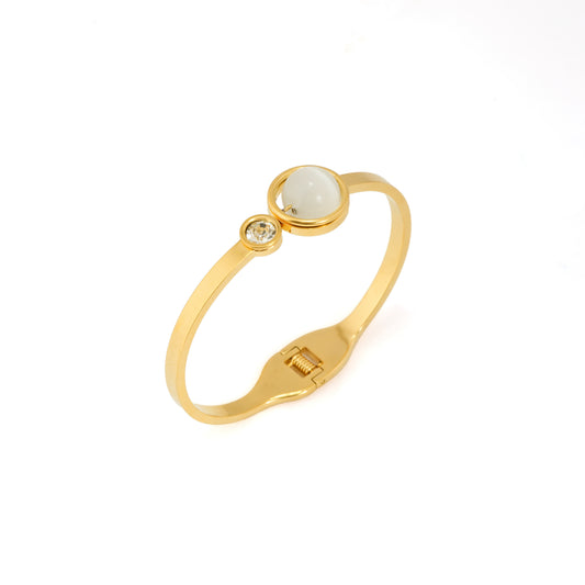 Gold Plated Pastel Gemstone Jewelry Set | Premium Gift Box and Jewelry Hamper for Girls – Perfect for Party and Celebration Looks