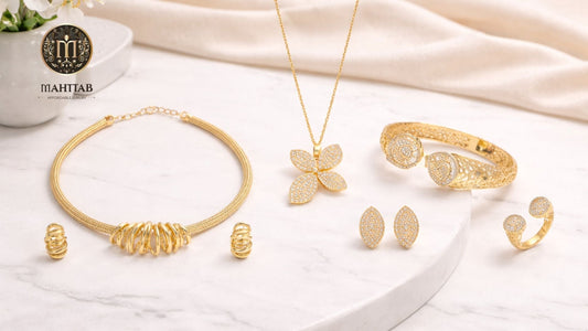 Discover Everyday Luxury with Trendy Gold Plated Jewellery for Women