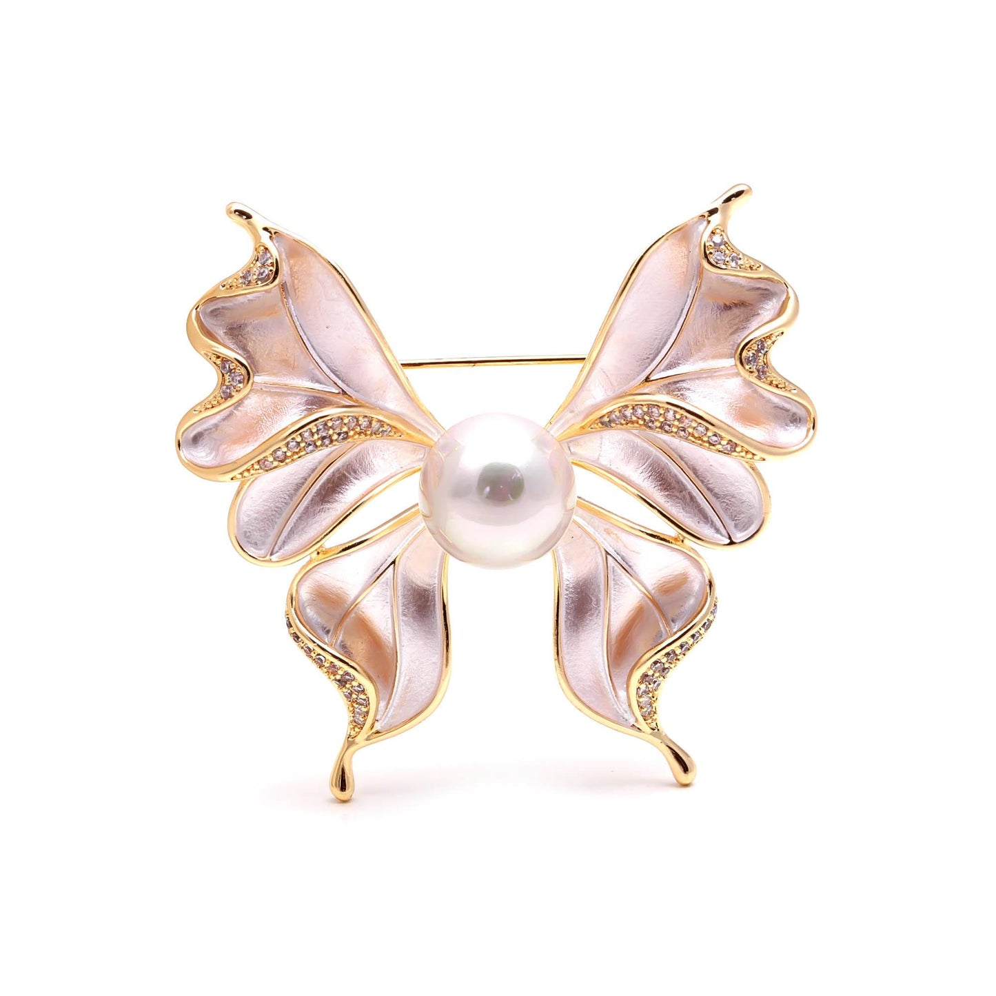 Gilded Nectar Butterfly Pin