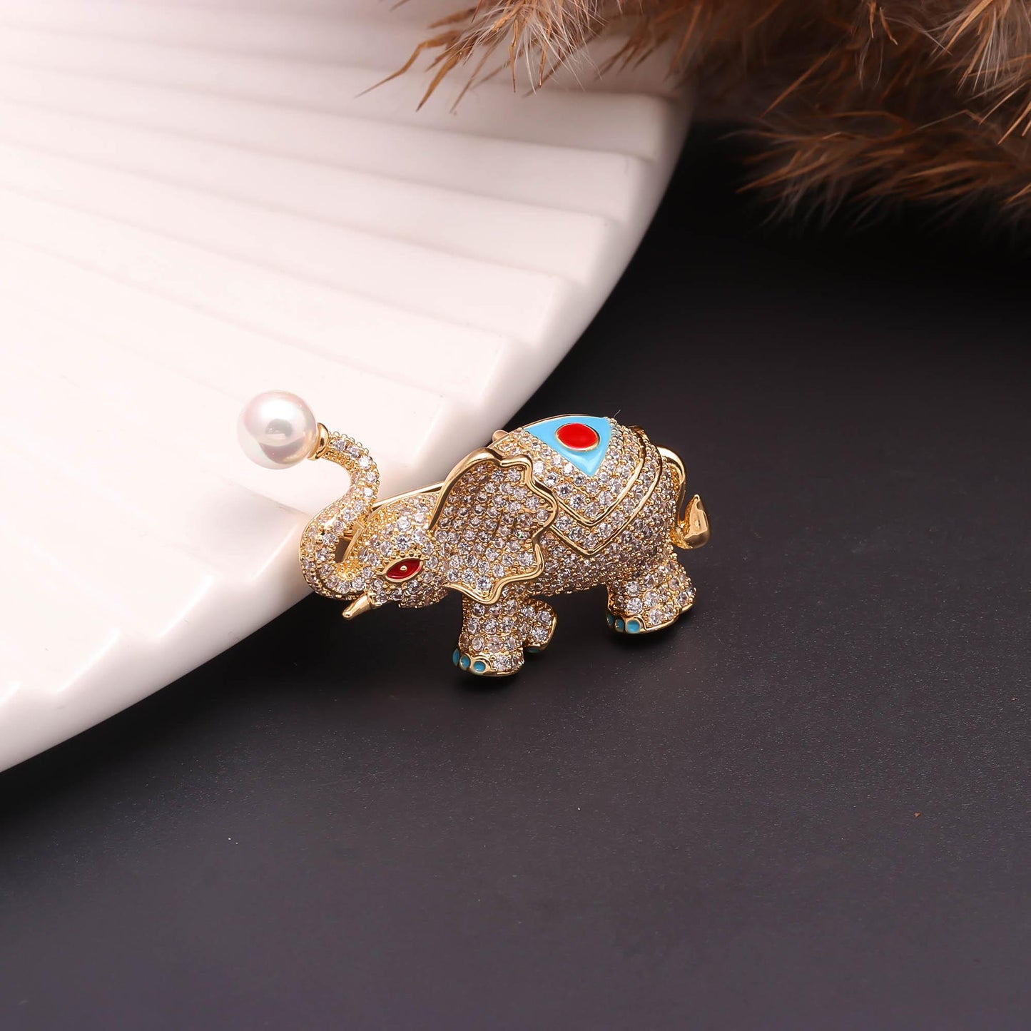 The Imperial Tusk Brooch