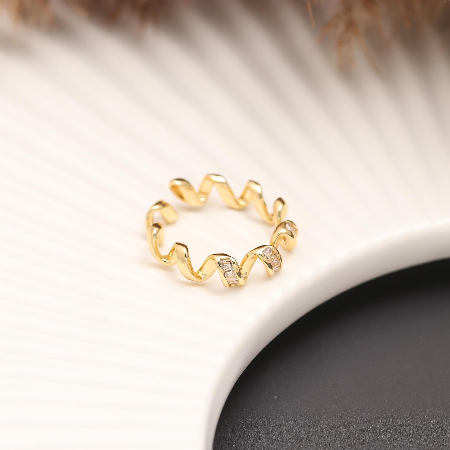Infinity Petal Ring