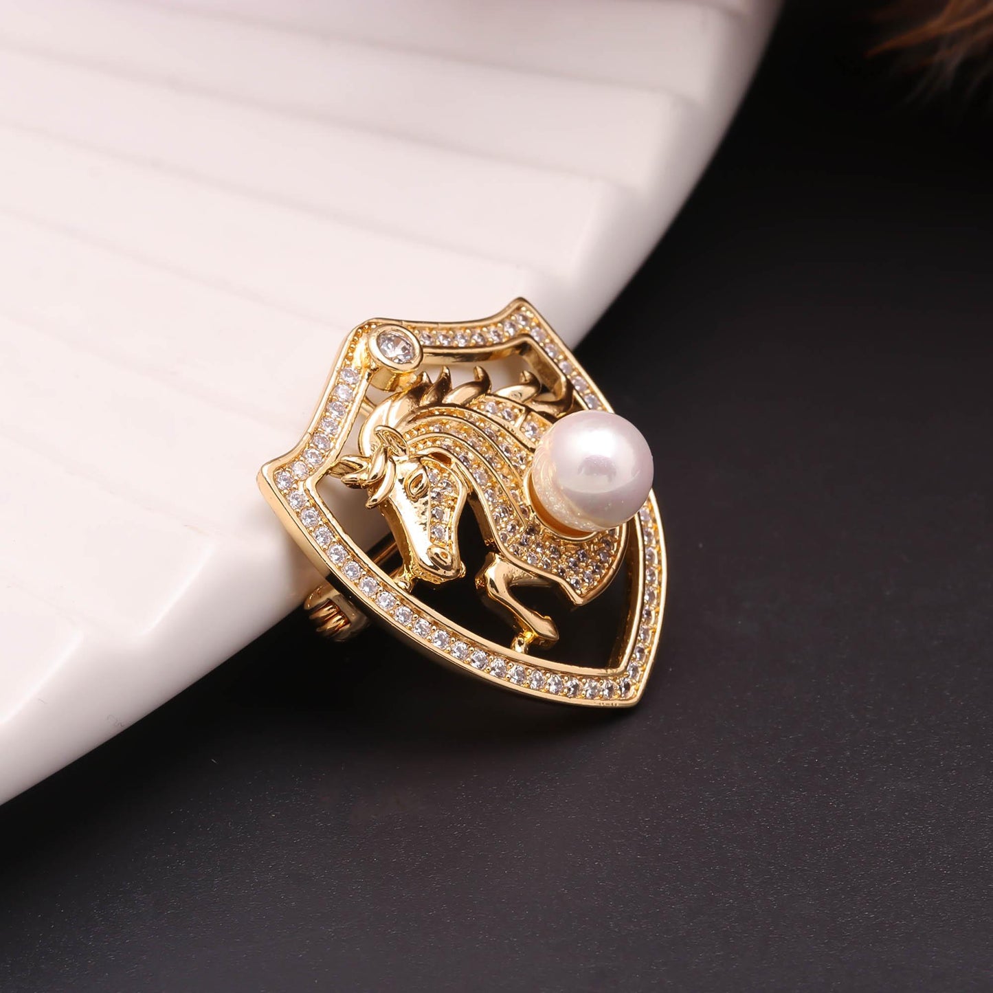 The Chevalier Shield Pin