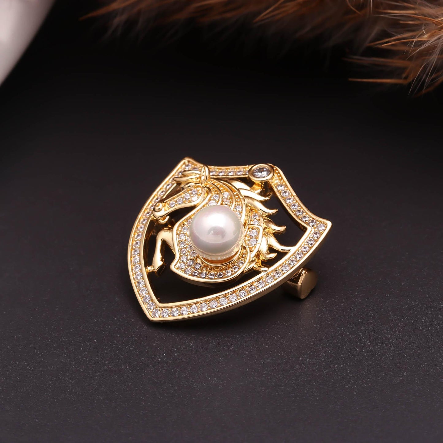 The Chevalier Shield Pin