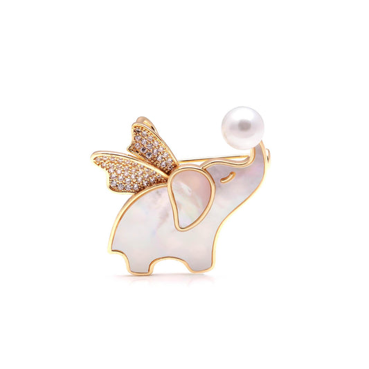 Mother-of-Pearl Trunk Pin