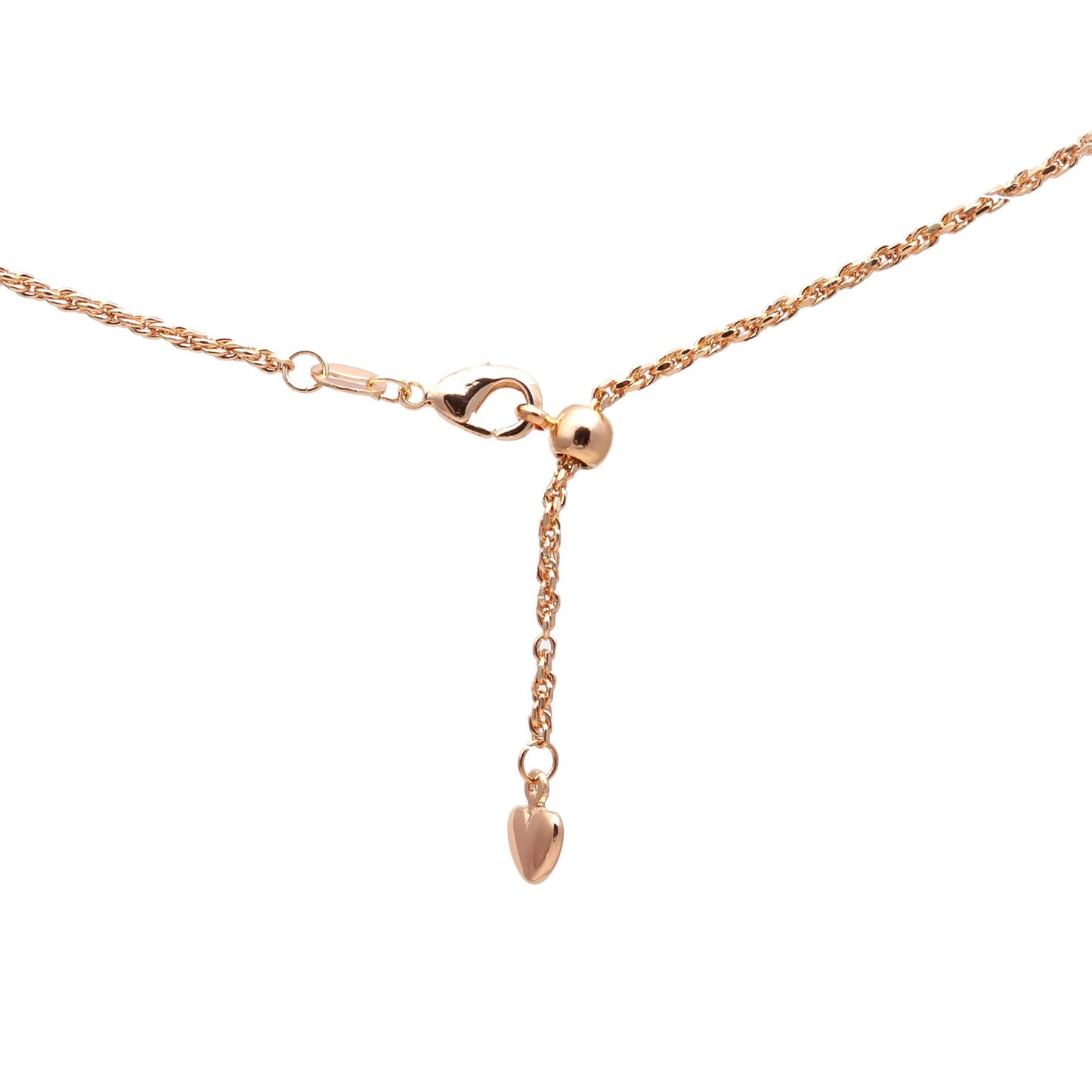 The Rose Gold Floral Pearl Drop