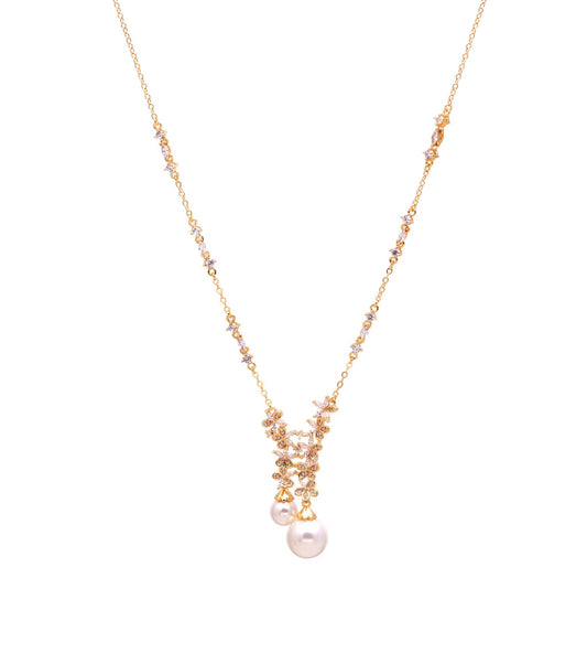 The Enchanted Flora Drop necklace