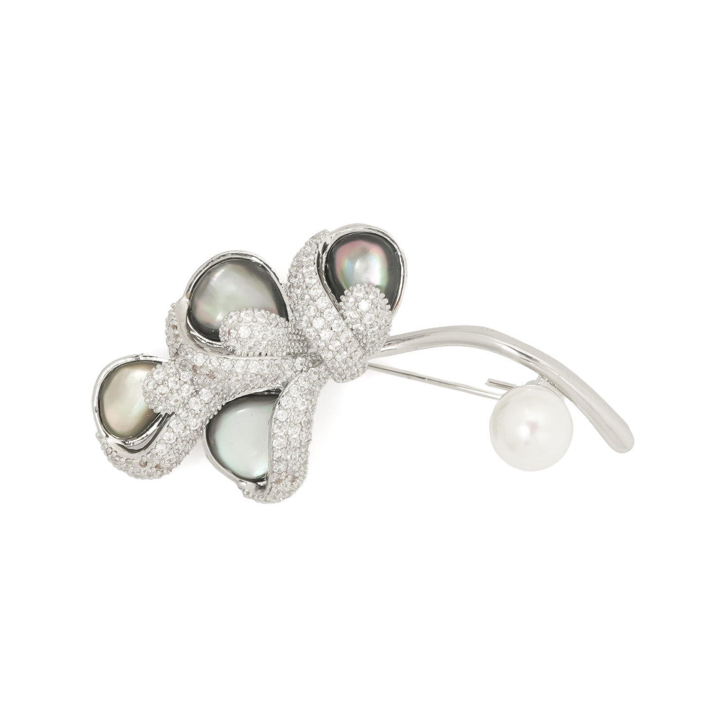 Tahitian Pearl Brooch