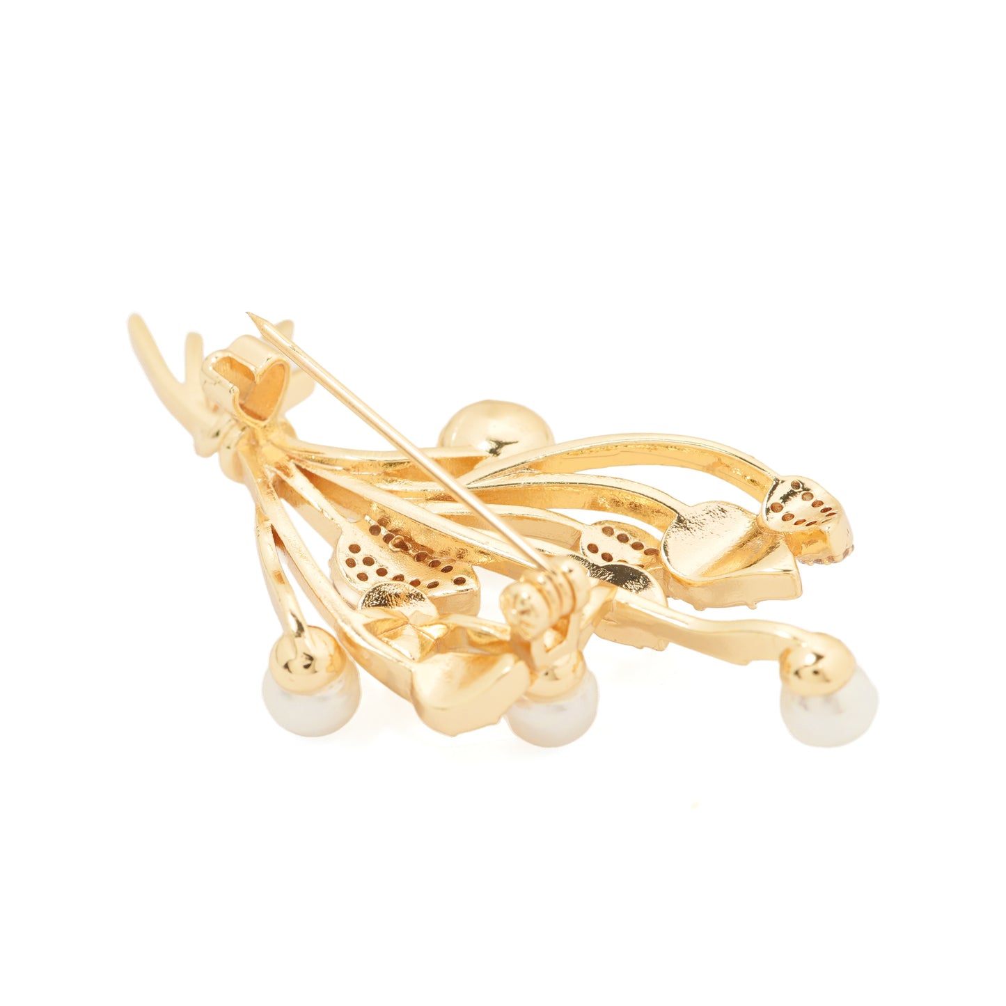 Pearl & Bouquet Brooch