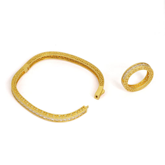 The Eternity Channel Ring+BRACELET Set