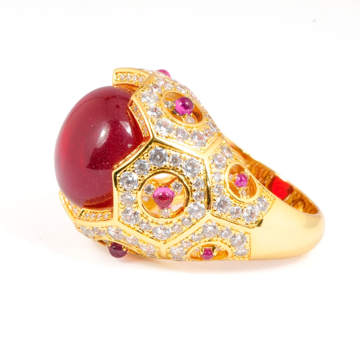 Ruby Cabochon Ring