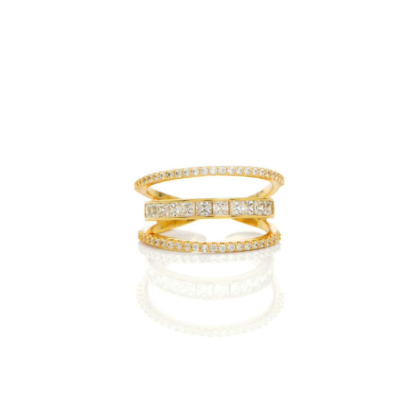 The Prism Triple Layer Ring