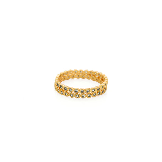 The Scalloped Eternity Band