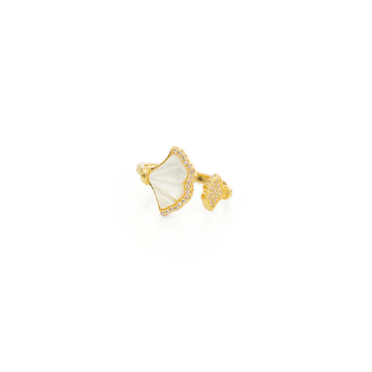 Iris Shell Adjustable Ring