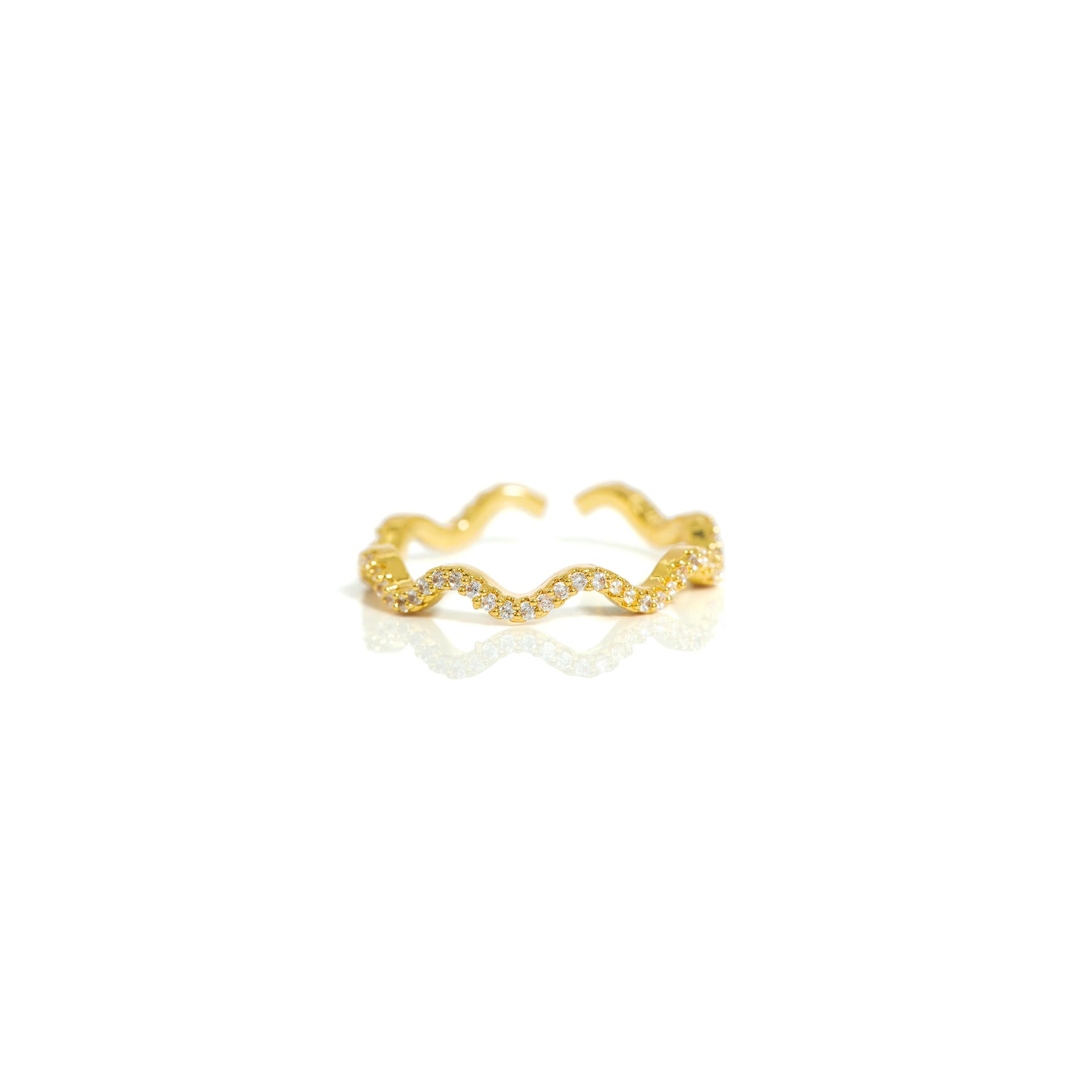 Serpentine Sparkle Ring