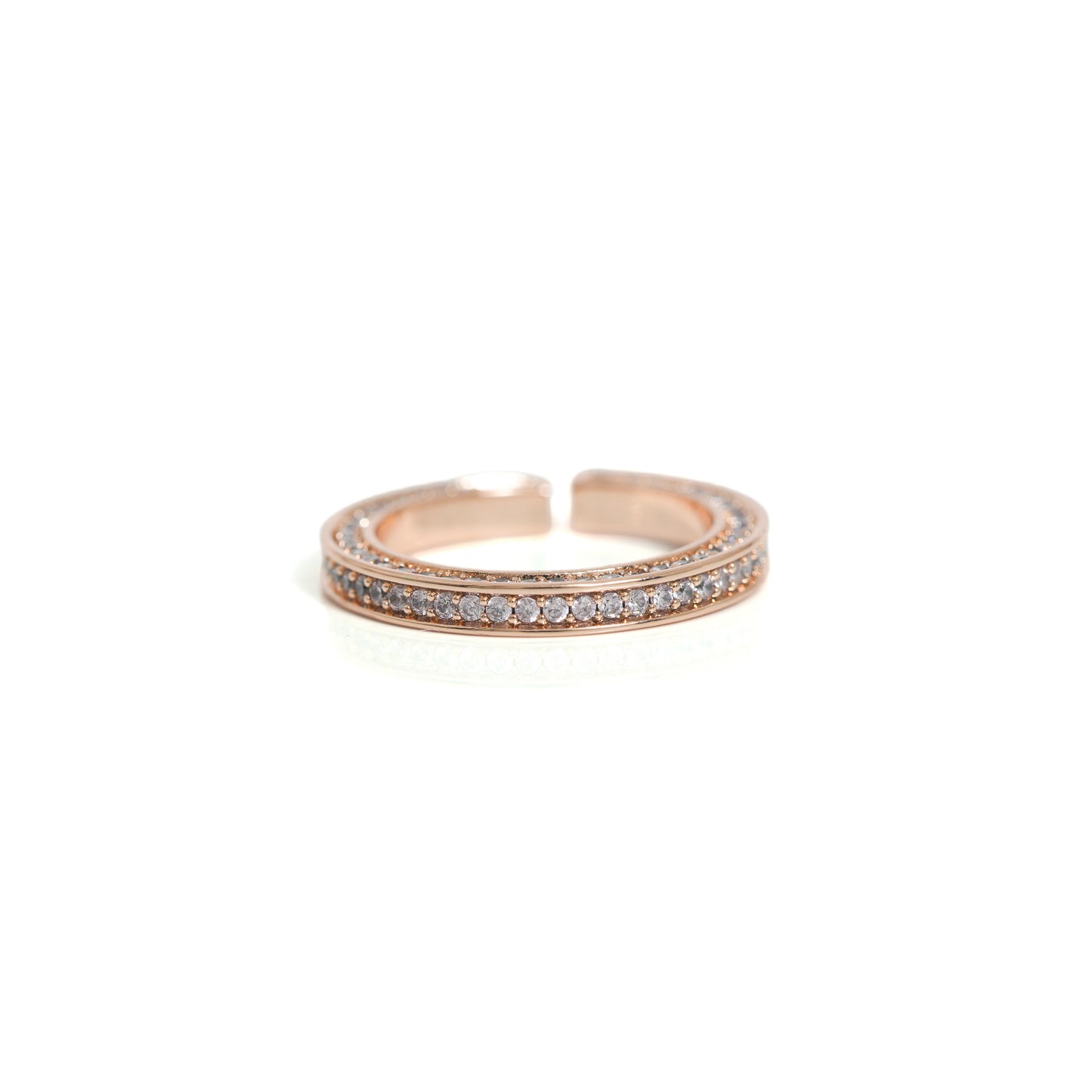 Rosé Radiant Adjustable Ring