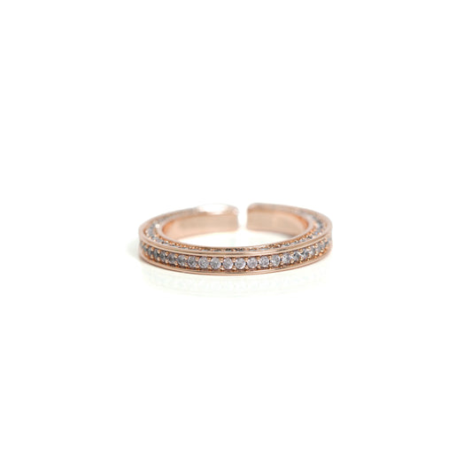 Rosé Radiant Adjustable Ring
