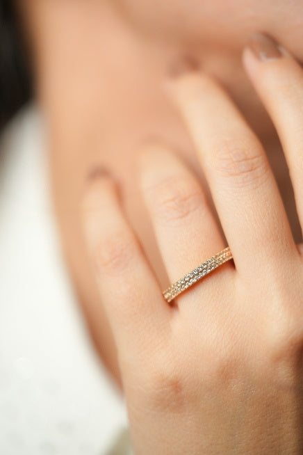 Twin Sparkle Ring