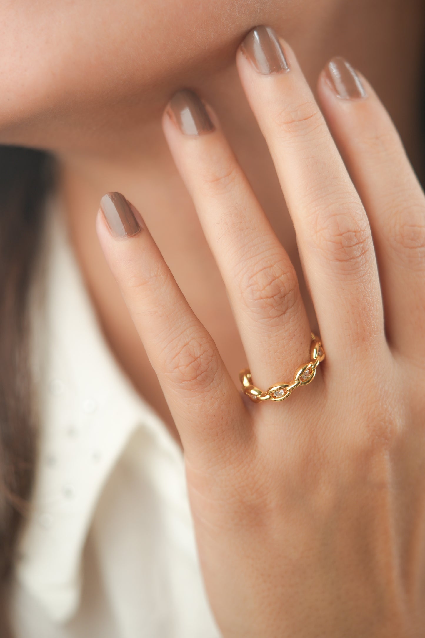 Golden Eye Stacking Band