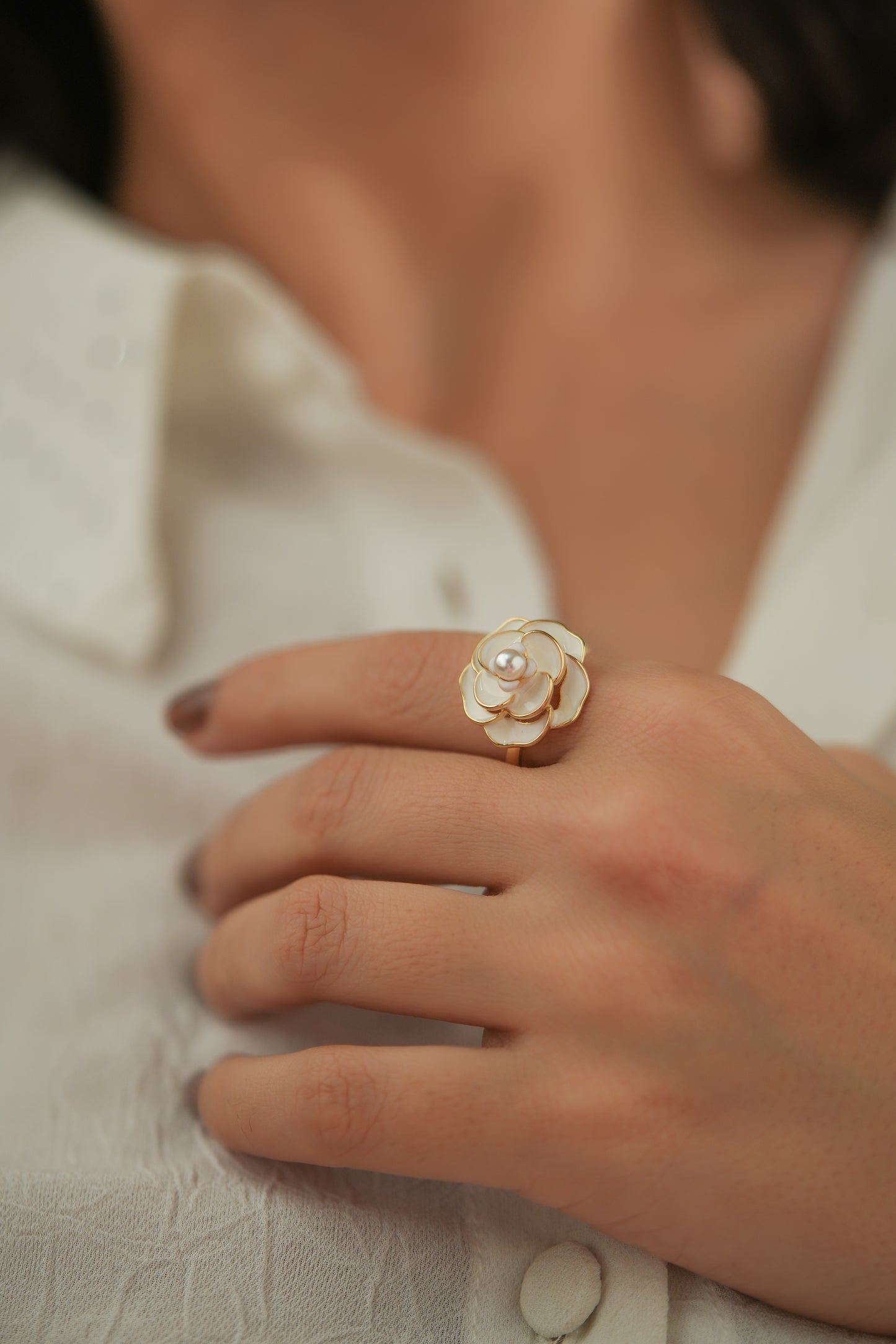 Petals of Pearl Ring