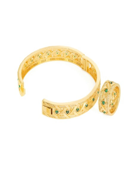 Celestia Bracelet ring set