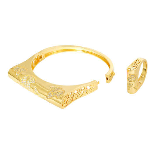 Veil of Venus Bracelet and rings set