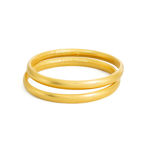 Aureate Matte Bangles