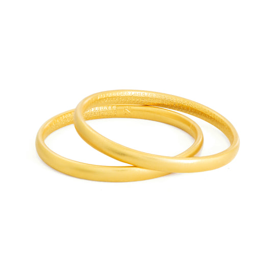Aureate Matte Bangles