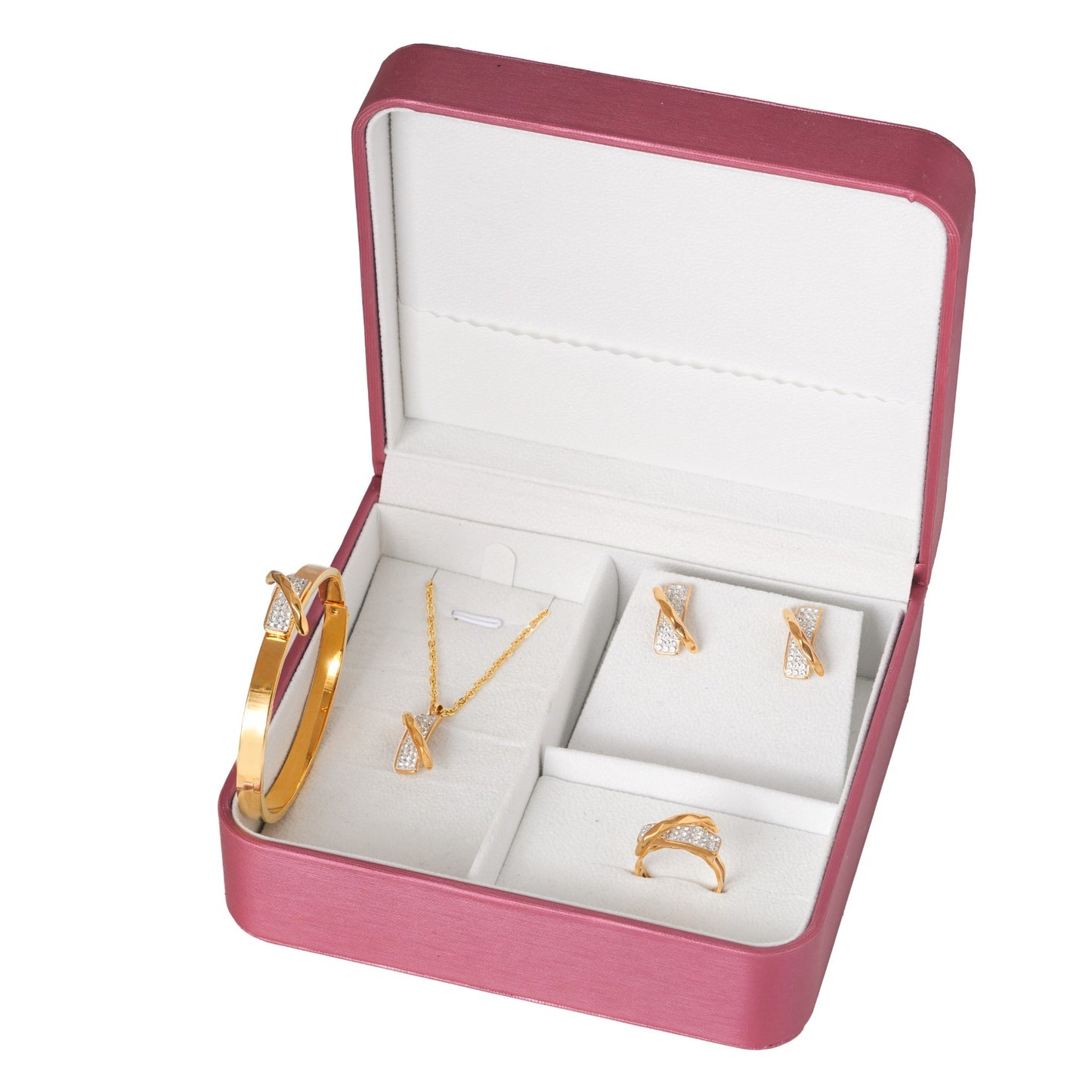 Regal radiance jewellery set