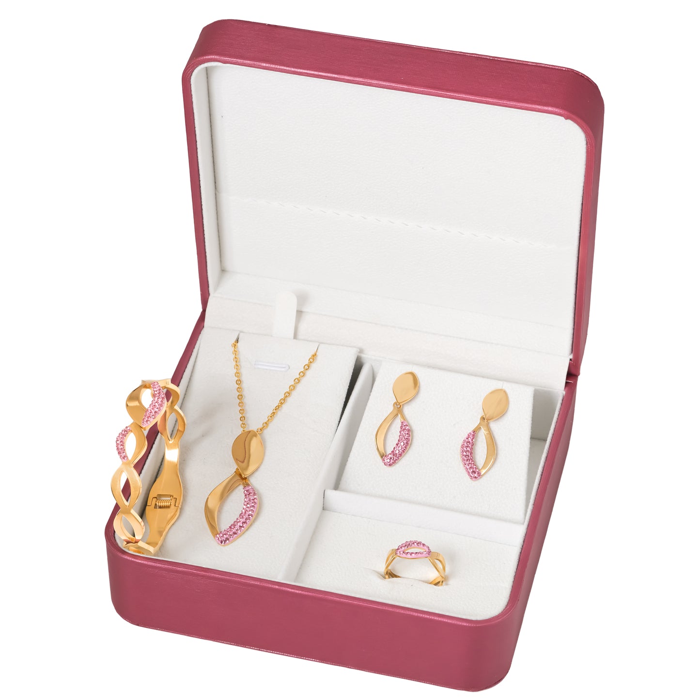 Golden empress jewellery set
