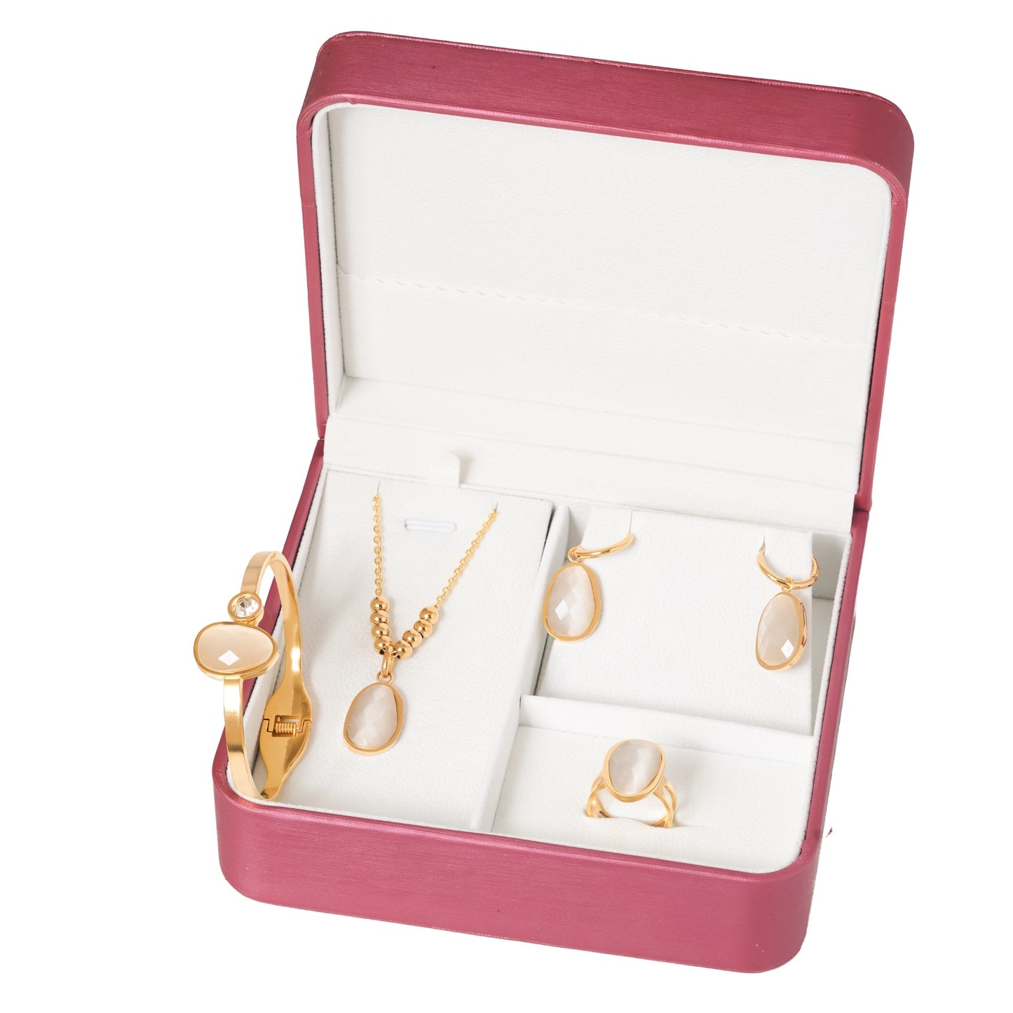 Ivory charm jewelry set