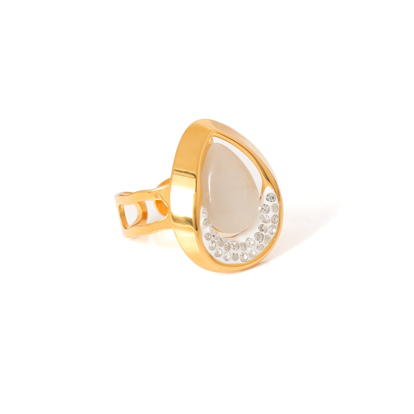 Golden whisper jewellery set