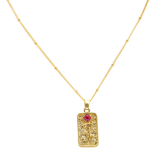 Pink Bloom Pendant