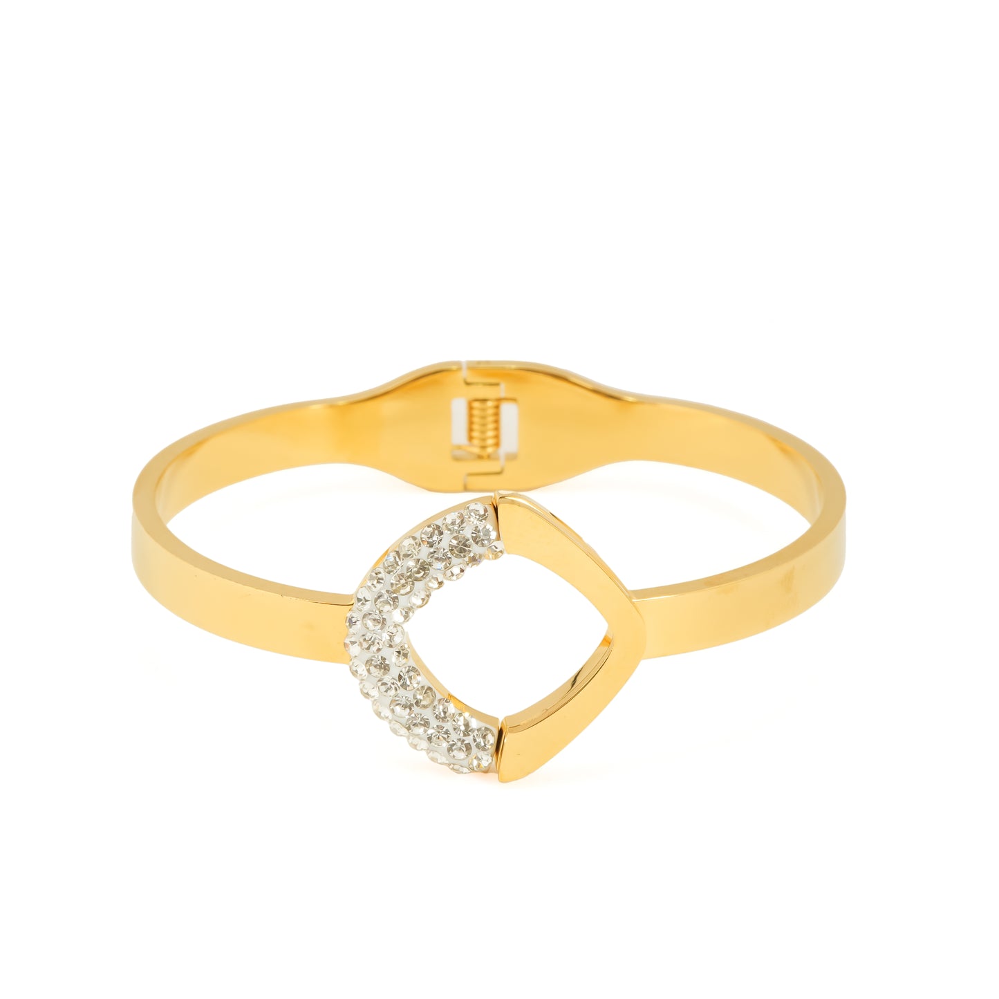 Gold Plated Jewelry Set | Complete Jewelry Combo with Necklace, Earrings, Bracelet and Ring – Gift Box and Traditional Wear