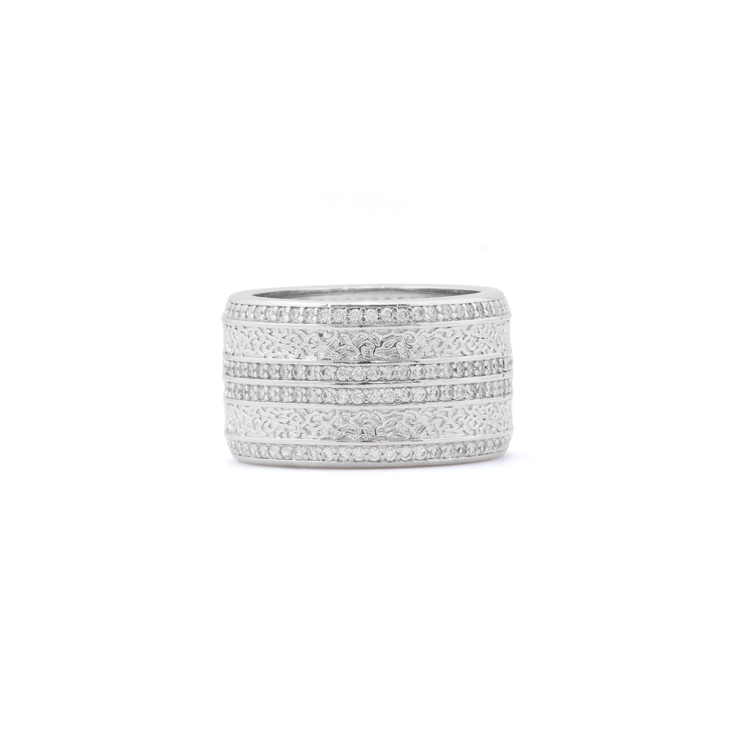 Celestial Pave Wide Band Ring