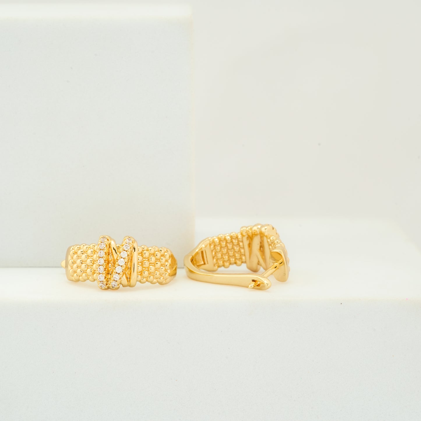 Geometric Drop Earrings
