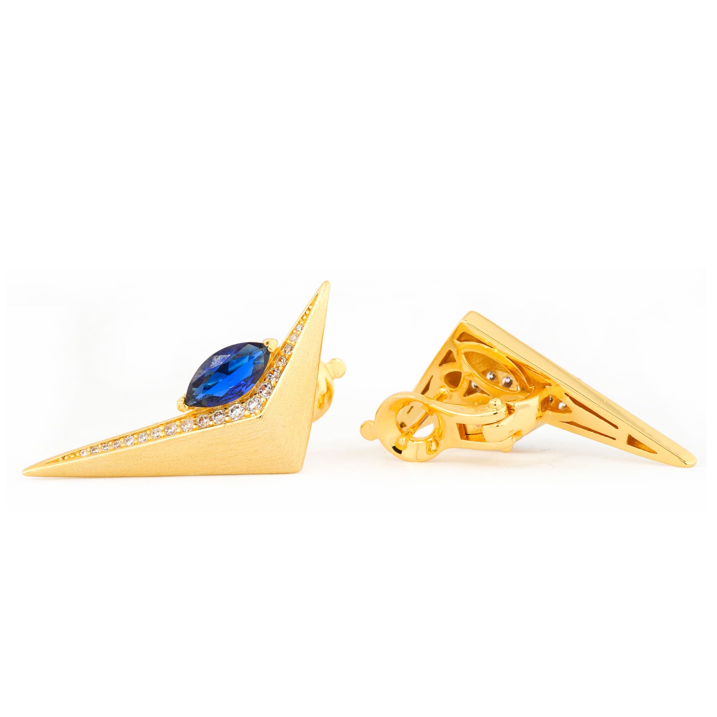 Bluestone Arrowhead Earrings