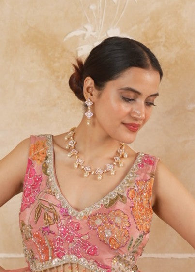 The Imperial Kundan-Style Pearl Drop Set