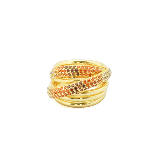 Autumn Sunset Wrap Ring