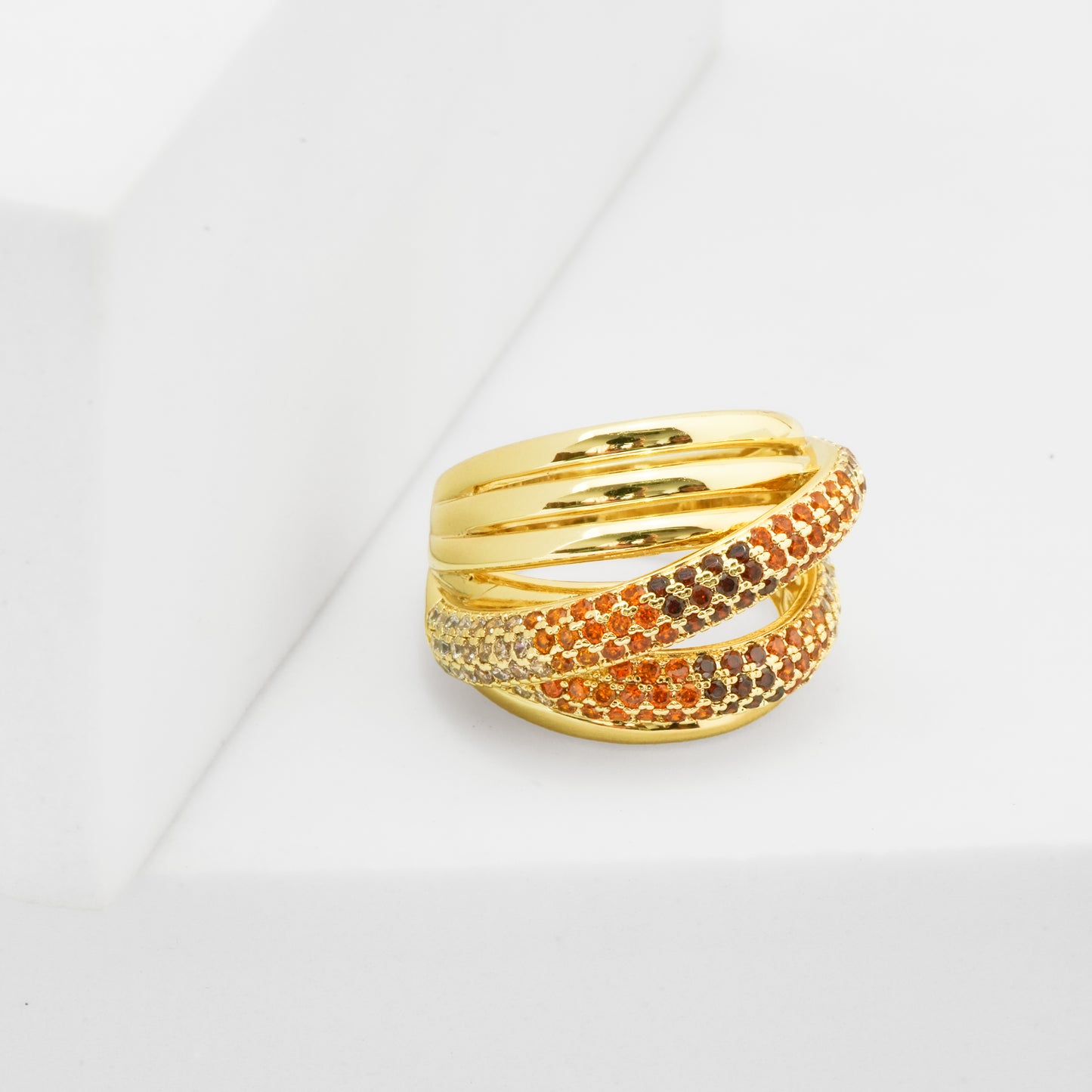 Autumn Sunset Wrap Ring