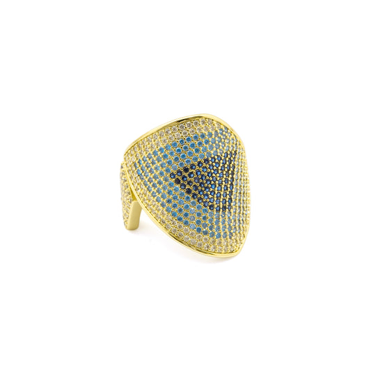 Mystic Eye Shield Ring