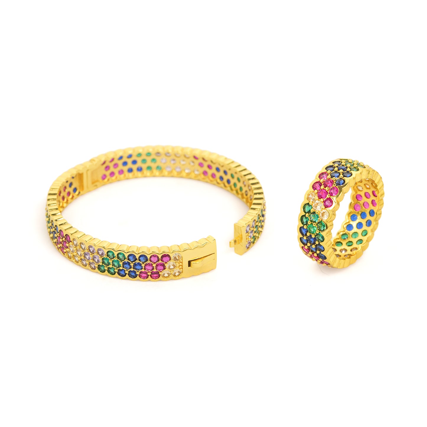 The Rainbow Pave Stack