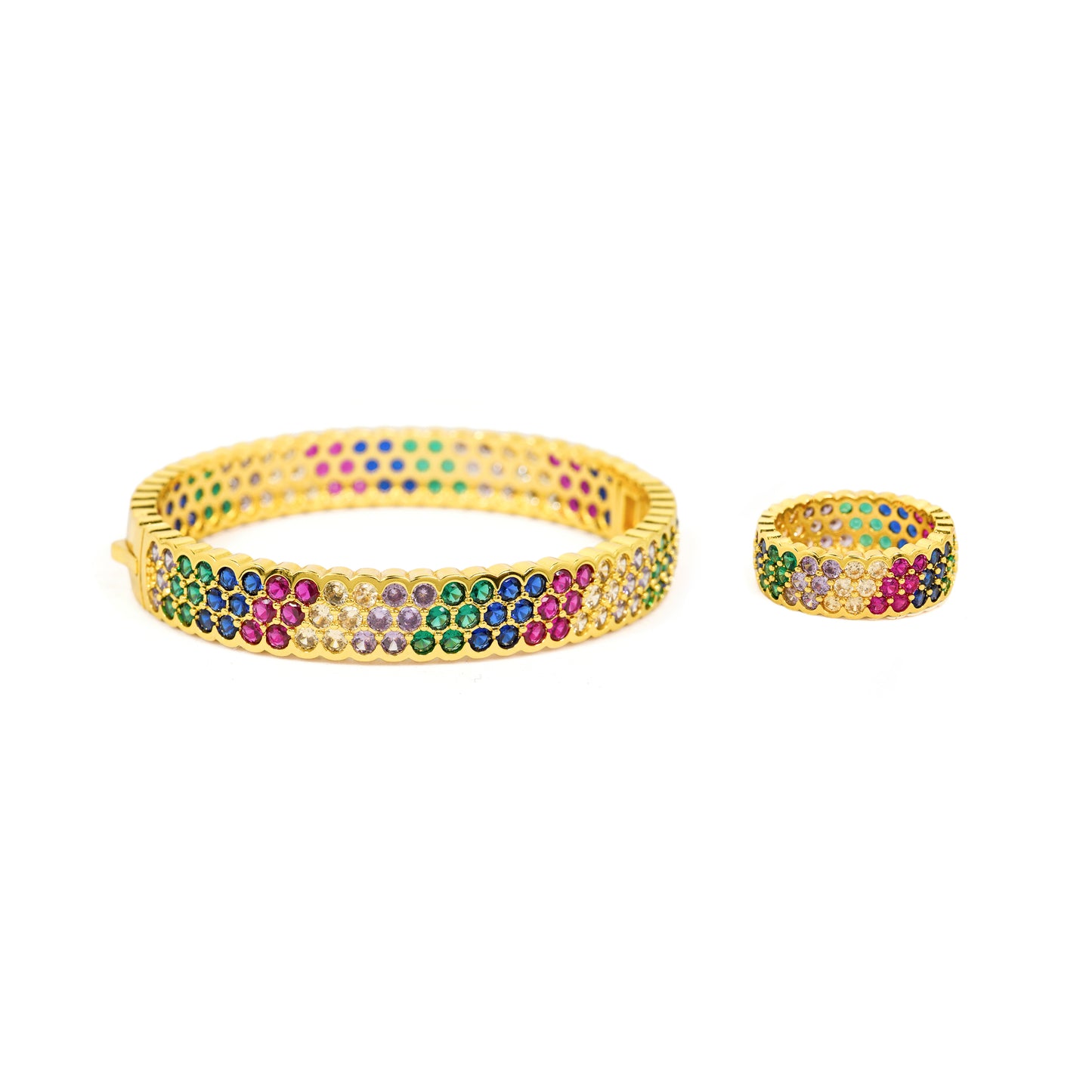 The Rainbow Pave Stack